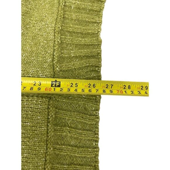 Zara Mens Sweater Size L-XL Green Knit Hooded Full Zip Cardigan 3166/404 NWT - Picture 16 of 16